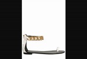 Giuseppe Zanotti  10mm White Leather Chain Sandals Fashion Trends 2013 From Fashionjug.com