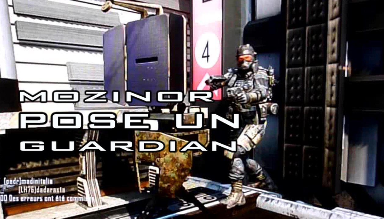 Mozinor pose un Guardian (mozinor sur cod)