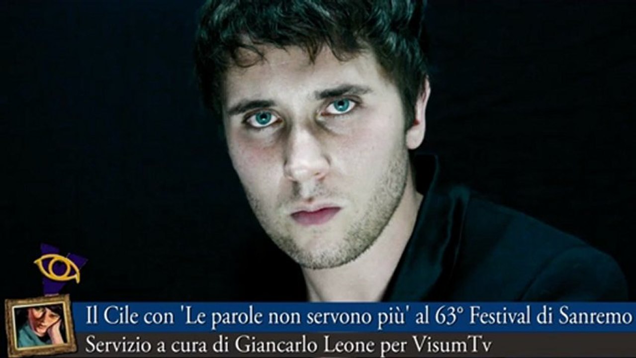 Il Cile con 'Le parole non servono più' al 63° Festival di Sanremo