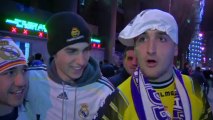 Los aficionados hablan al salir del Santiago Bernabéu