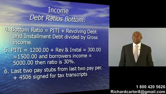 Free Loans From Home Guide. Home loan income debt ratio top and bottom. Access our Loans From Guide.