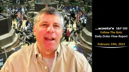 Live Emini Trade Room - Daily S&P 500 Emini Futures Report (February 13, 2013)