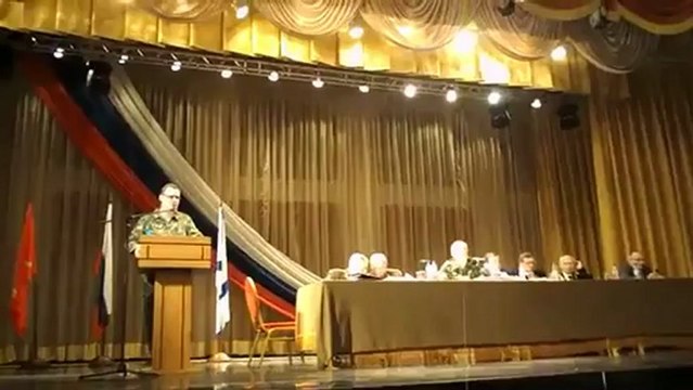 Офицерское собрание. Речь Терехова. СПЕЦСЛУЖБЫ хотели запретить проведение собрания