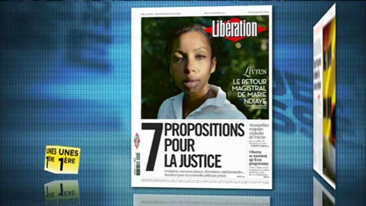 Revue de presse Unes 1ère - 14 février 2013