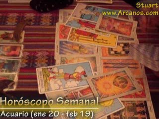 Horoscopo Acuario del 19 al 25 de abril 2009 - Tarot