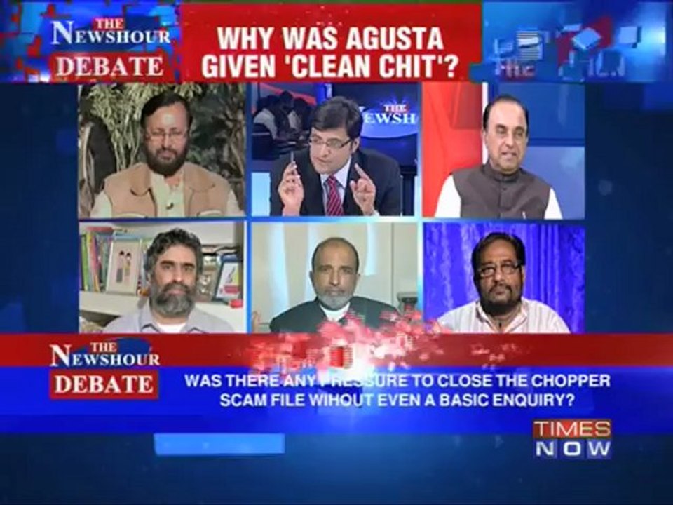 The Newshour Debate: Why was AgustaWestland given 'clean chit'? (Part 1 of 2)