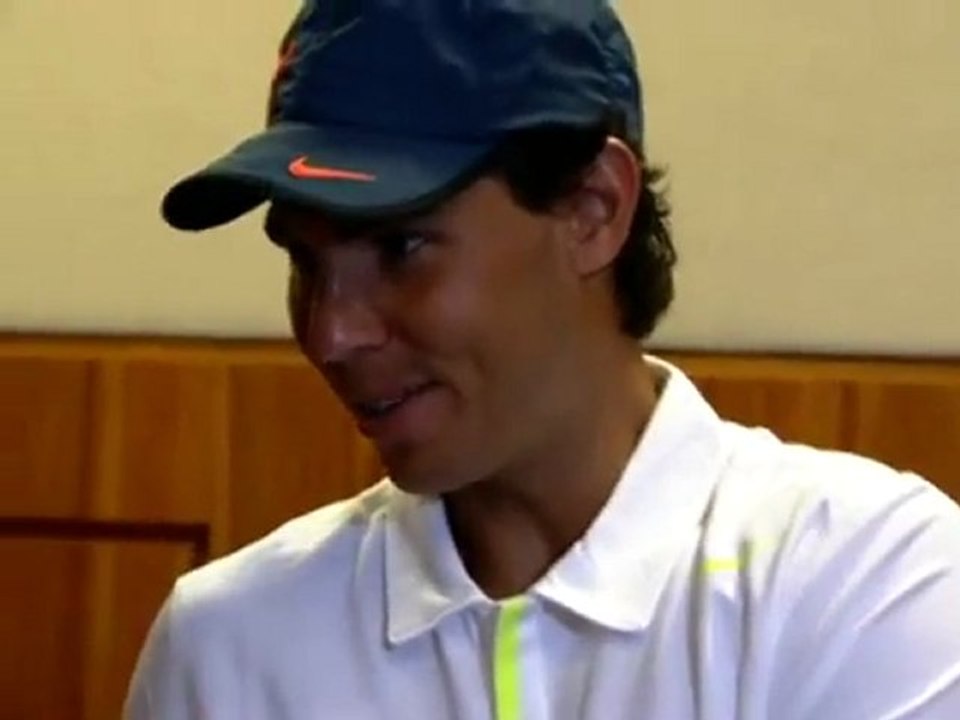 Rafael Nadal: interview in Brasil 2013
