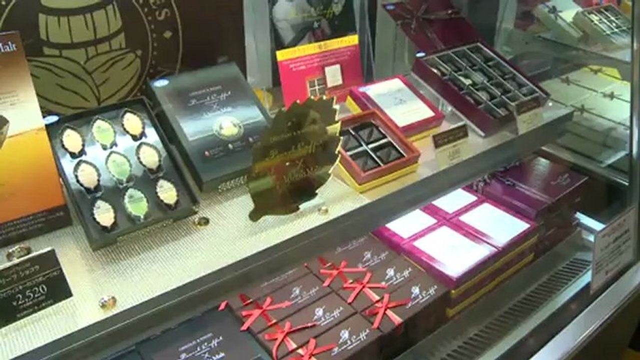 Schokolade zum Valentinstag: In Japan Frauensache