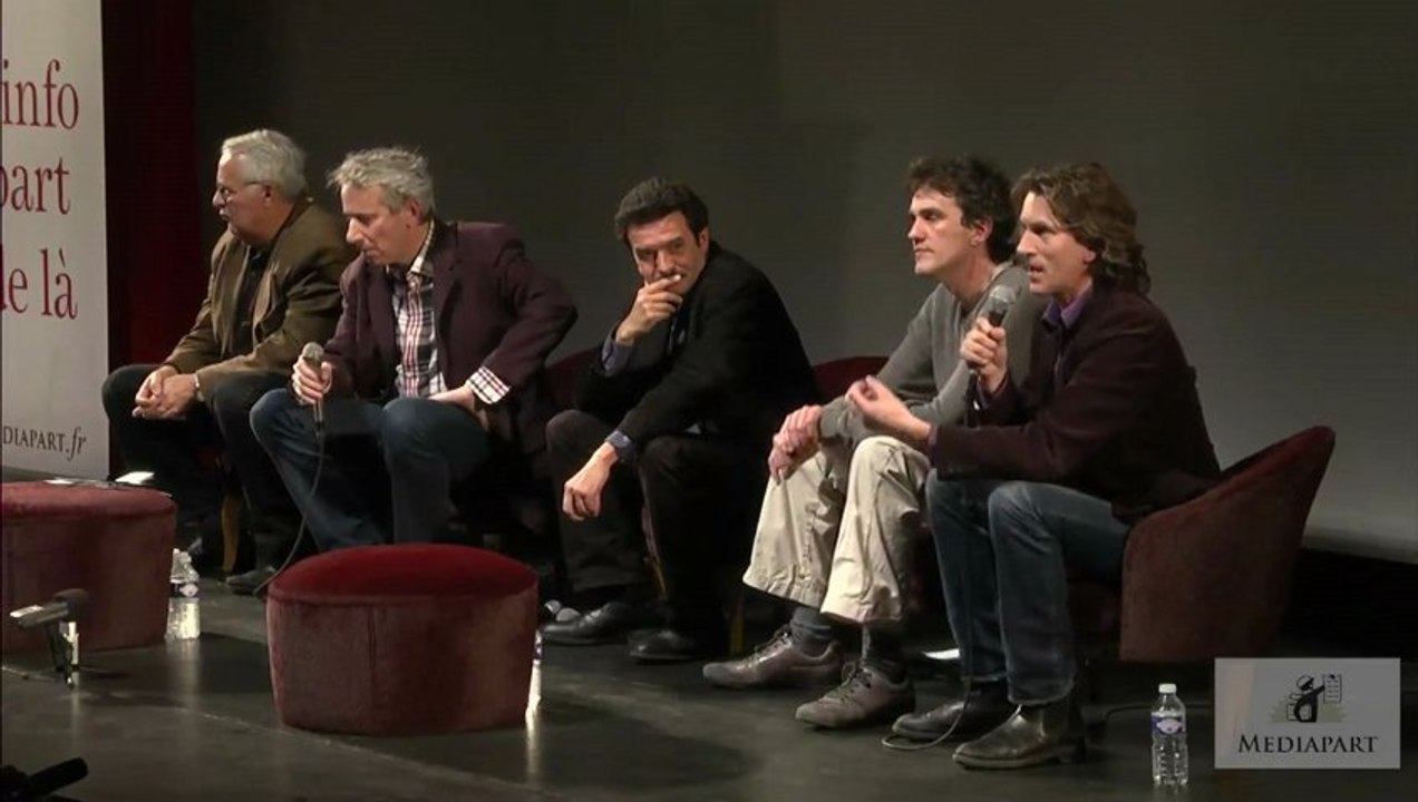 Marseille, libérons la presse. Les interventions d'Edwy Plenel, Pierre Boucaud et Michel Gairaud