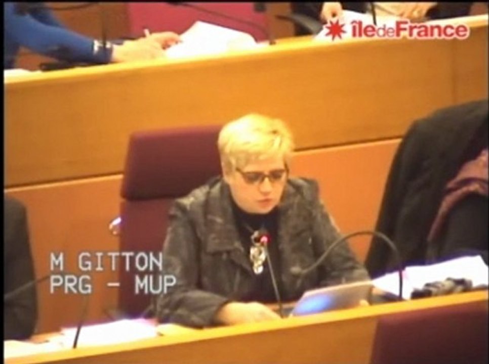 Région IDF - Question Orale PRG - MUP relative au financement du Grand Paris Express