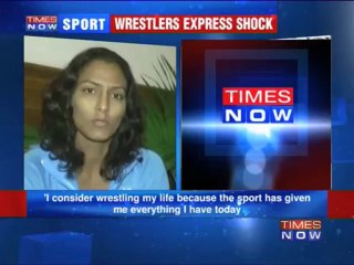 Indian wrestlers stunned by IOC decision.