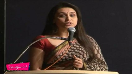 Rani mukharjee stands for Women Safety