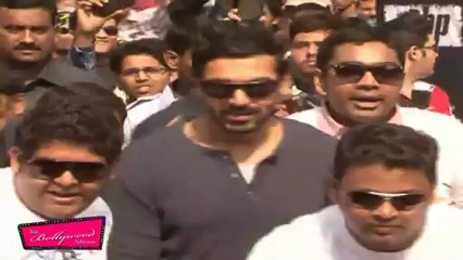 John Abraham promoting 'Shootout At Wadala'