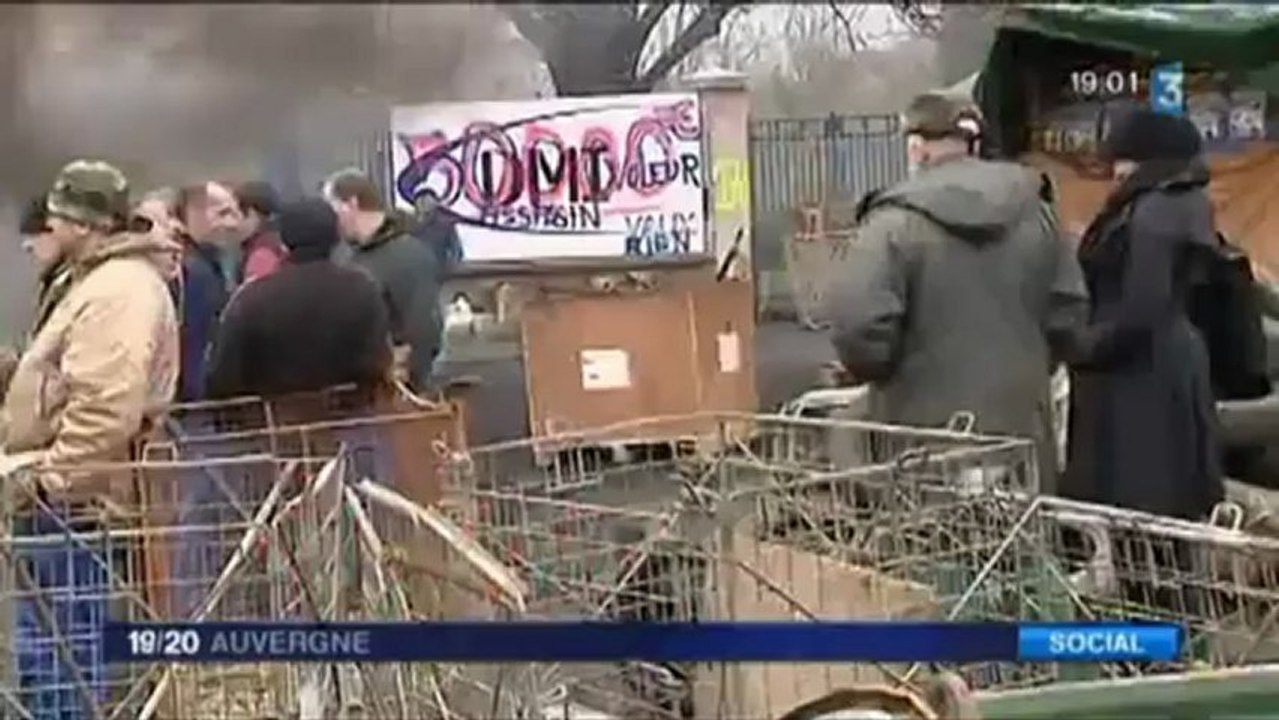 Manifestation DMI à Montluçon