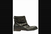 Dolce & Gabbana  Destroyed Leather Buckled Low Boots Fashion Trends 2013 From Fashionjug.com