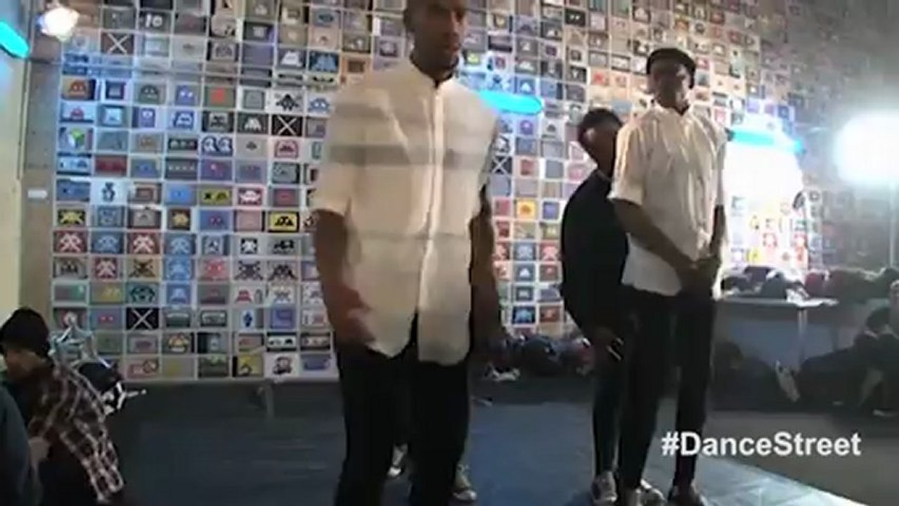 The Conscripts en pleine préparation dans les coulisses de Dance Street - Session 2