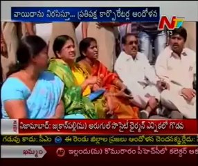 TDP, BJP corporators fight at mayor's chamber, corporators arrest