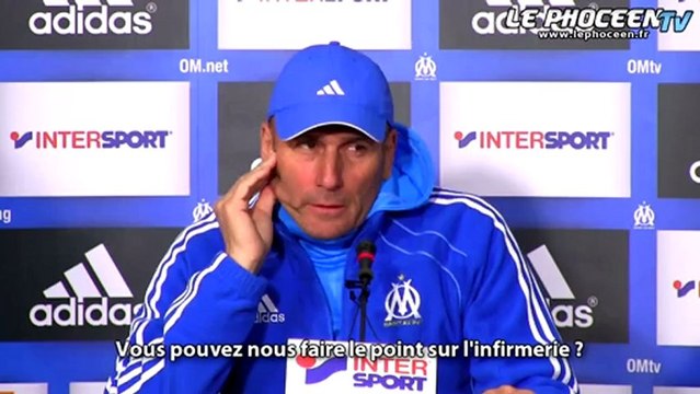 Baup fait le point sur l'infirmerie