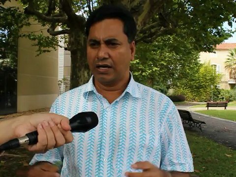 Md. Akkas Ali, Bangladesh in Montpellier - First international conference on organic rice production systems