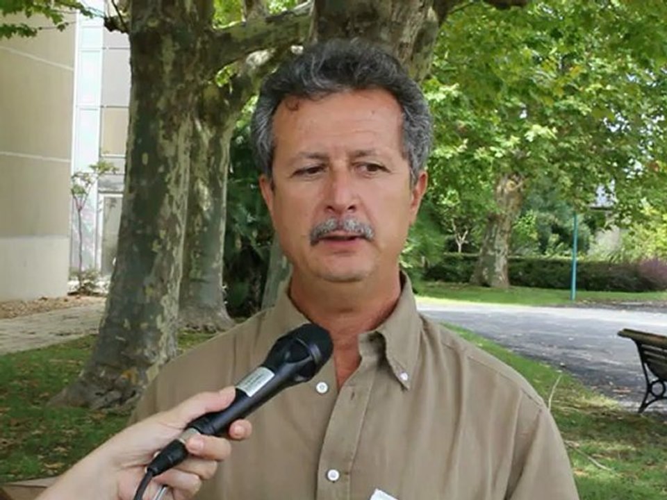 Stefano Bocchi (State Univ. of Milano, Italy) in Montpellier - First international conference on organic rice production systems