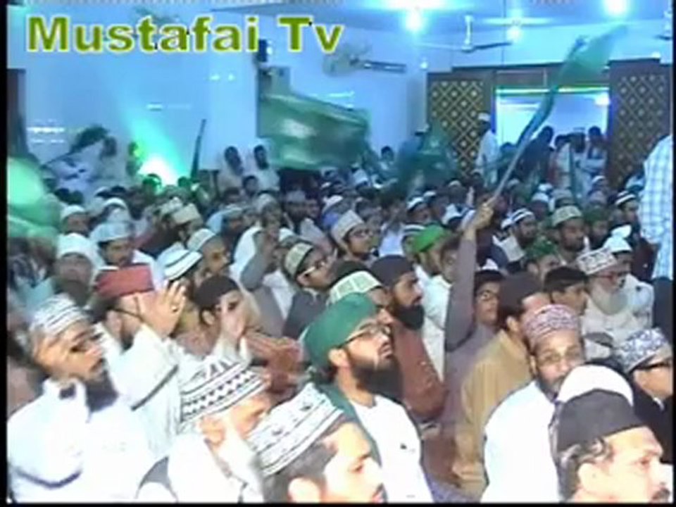 Eid Milad Un Nabi 12th Feb 2013 Karachi bazm Barkat e Mustafa ( Muhammad Farhan Qadri  ) Mustafai Tv