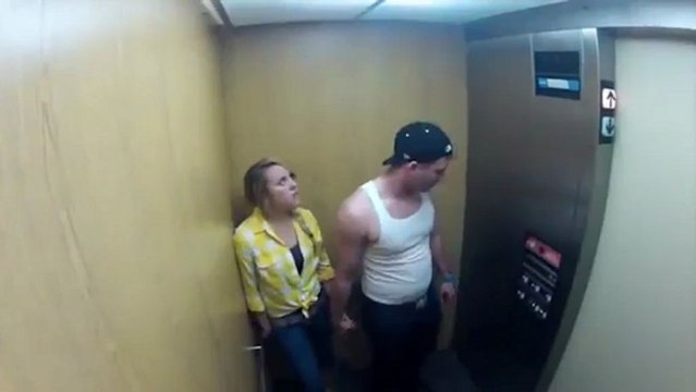 Apanhado da menina fantasma no elevador termina da pior forma