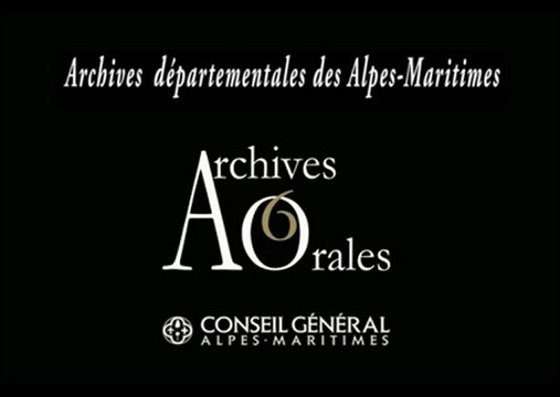 Chansons traditionnelles du Comté de Nice – Partie 3 - Fonds ADAM ‘’Documents sonores isolés’’
