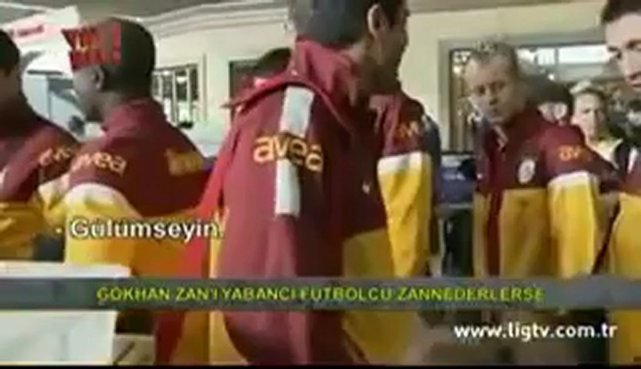 Gökhan Zan'ı Yabancı Futbolcu Zannetmek