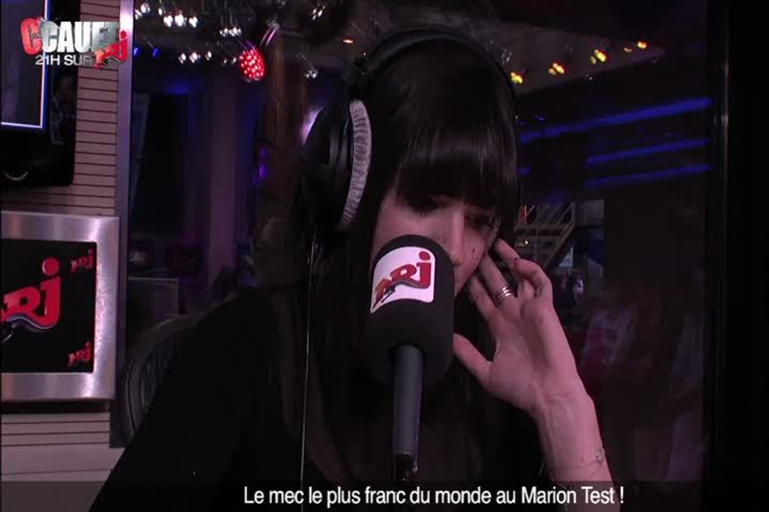 Le mec le plus franc du monde au Marion Test ! - C'Cauet sur NRJ