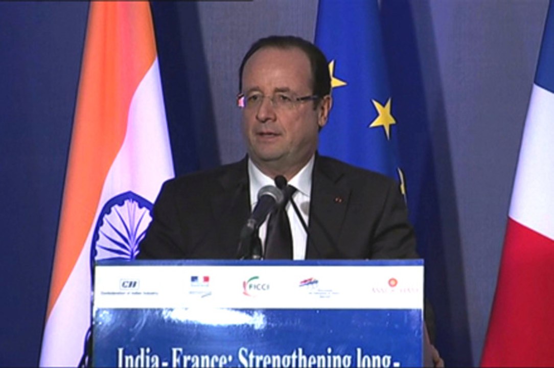 Discours lors du forum économique "France-Inde"