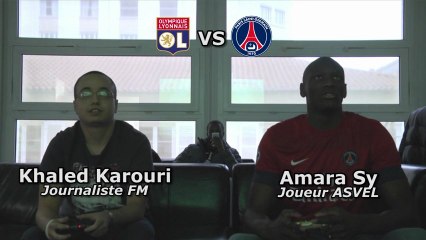 Les joueurs de l'ASVEL défient Foot Mercato !