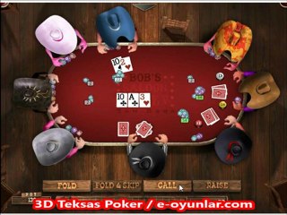 3D Teksas Poker / e-oyunlar.com