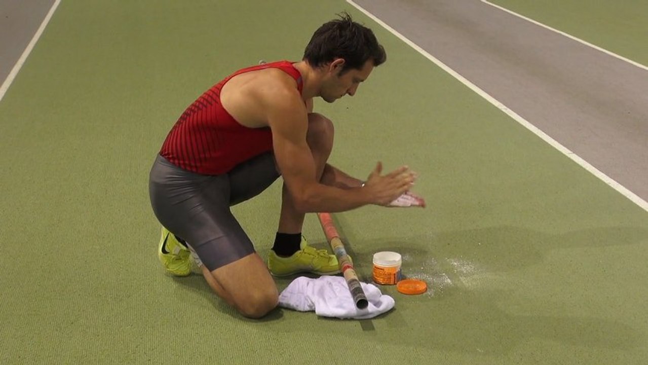 Un entraînement avec Renaud Lavillenie !