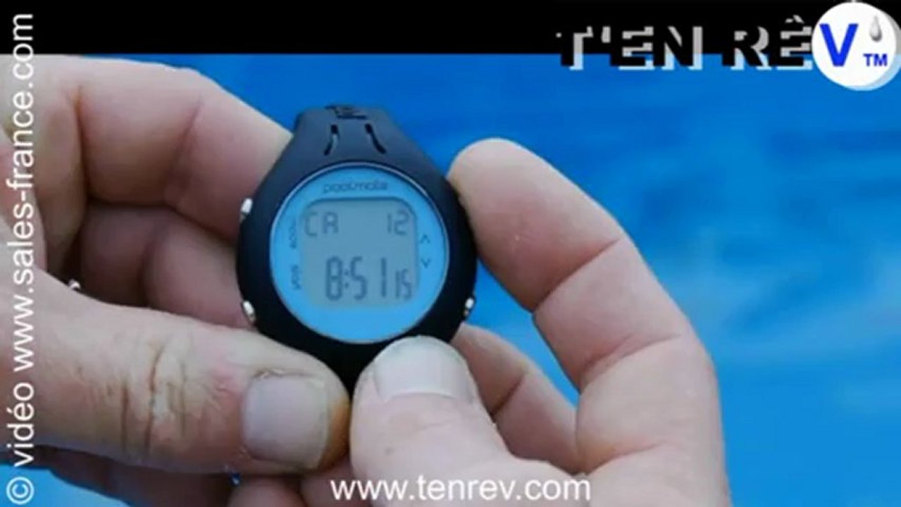conseil notice montre poolmate compte les longueurs de piscine