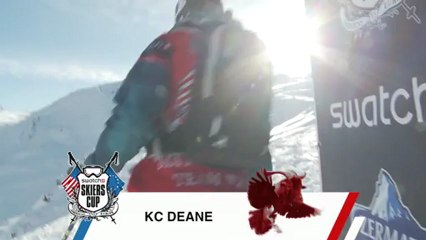KC Deane - Backcountry Slopestyle run 1 - Swatch Skiers Cup 2013