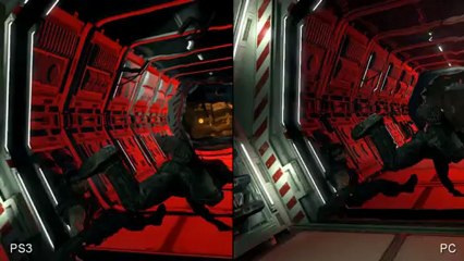 Aliens Colonial Marines : PS3 vs. PC Comparison Video