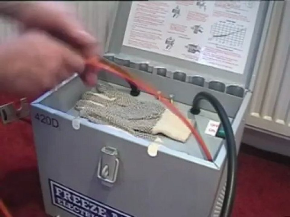 Pipe Freezing Machines Demo.