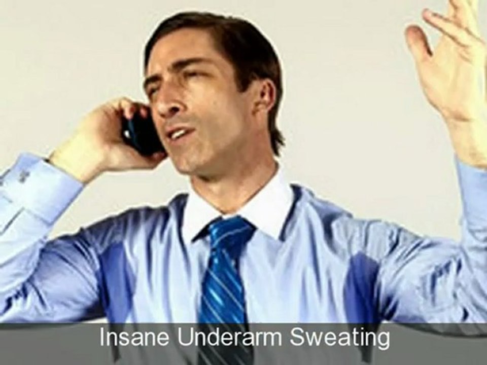 Have an Underarm Sweat Problem