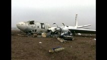 Ukraine examines wreckage of deadly plane crash