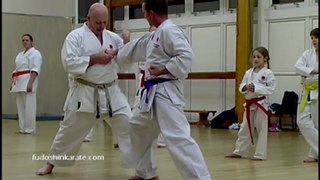 Karate Blocking and Attacking Using Hip Rotation