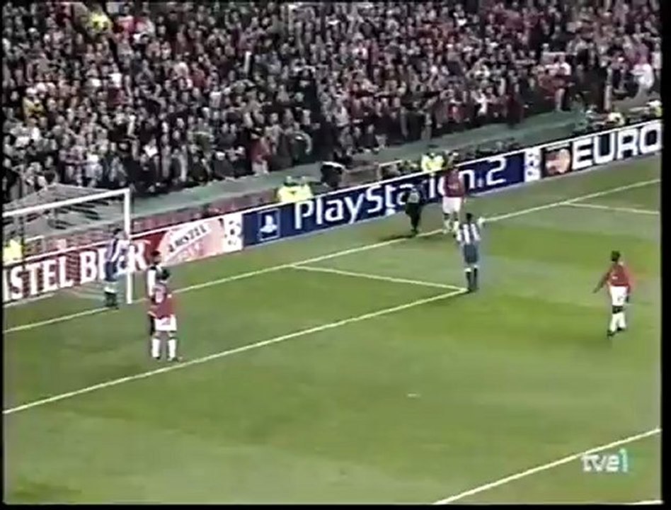 Manchester United- v. Deportivo 17.10.2001 Champions League 2001-2002 2 half