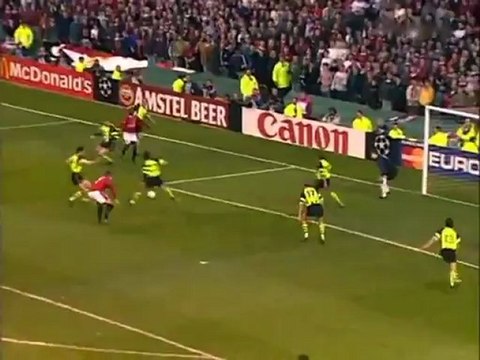 Manchester United v. Borussia Dortmund 23.04.1997 Champions League 1996_1997 1 Half(35,720p_HQ)
