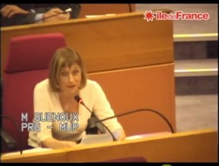 Région IDF - Niche EELV sur l'Economie Collaborative - Intervention de Muriel GUENOUX
