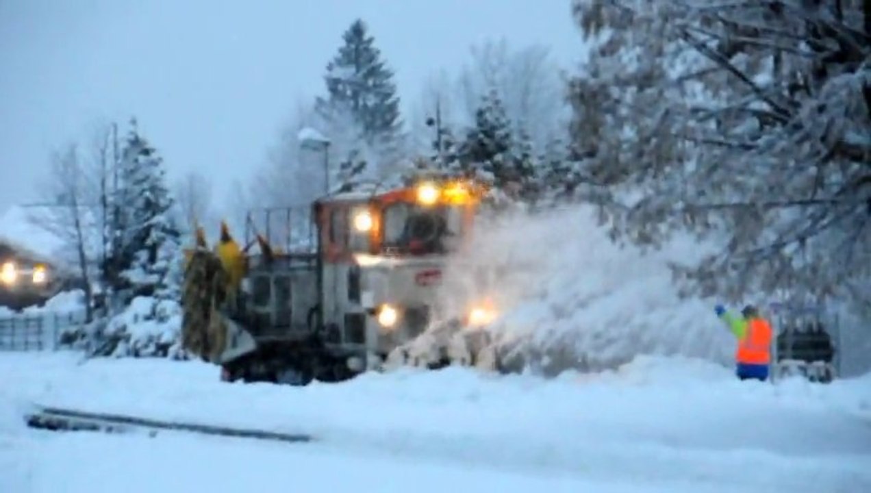 Le CN4 en action à Chamonix