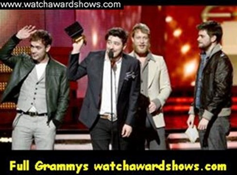 $Mumford & Sons’ Ben Lovett live performance I Will Wait on the 55th GRAMMY Awards 2013