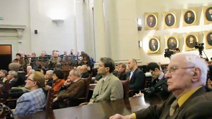 Academicieni morti in temnitele comuniste - Secretarul Academiei Romane la lansarea Enciclopediei INST