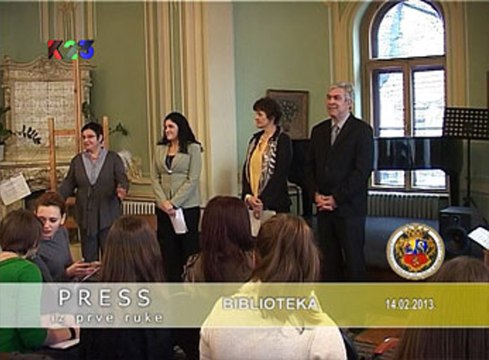 K23TV - Press iz prve ruke - Biblioteka, Subotica - 14. februar 2013.