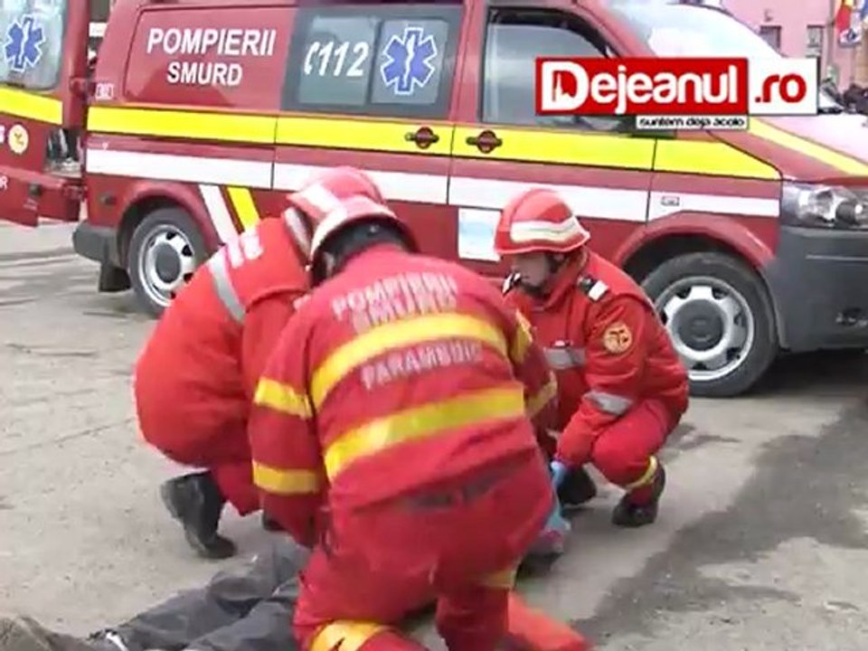 simulare pieton lovit dejeanul.ro