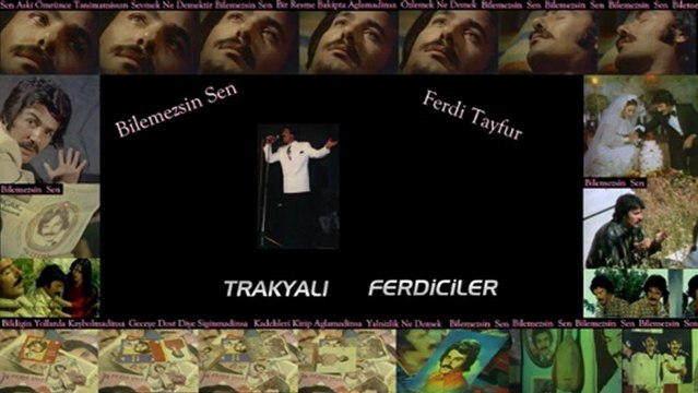 Ferdi Tayfur /// Bilemezsin Sen /// Şiirli ///