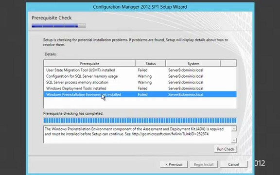 Instalar System Center Configuration Manager 2012 SP1